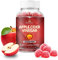 BeLive Apple Cider Vinegar Apfelessig-Gummis - 60 Stück, zuckerfrei, unterstützen Entgiftung, Reinigung & Verdauung. Lecker, vegan, keto-freundlich, nicht gentechnisch verändert, glutenfrei