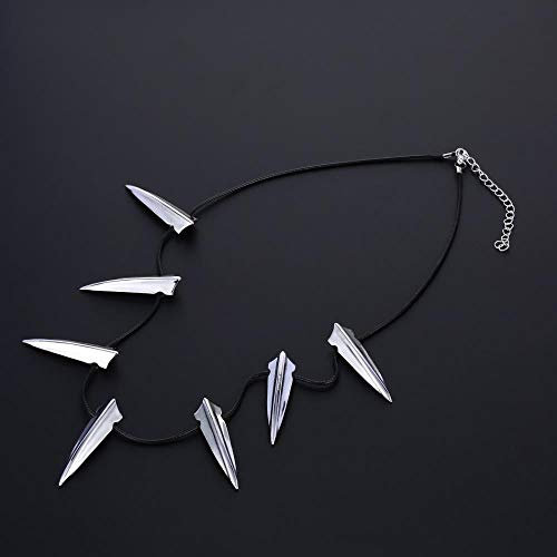 KFYU Black Panther Copper Plated Herrenanhänger Star Weiß Nicht verblasst