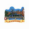 3D-Kühlschrankmagnet aus Kunstharz, Reise-Souvenirs, handgefertigt, Heim- und Küchendekoration, Hamburg-Kühlschrankmagnet, Sammlung, Geschenk