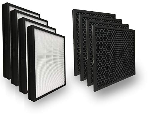 Comedes Einzelfilter für Philips AC5659/10 Luftreiniger (5000 Series) | ersetzt Philips FY5182/30 (Komplett-Set, Doppelpack)