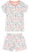 Sense Organics Jula Retro Short Pyjama Palm Tree - kurzer Mädchen Schlafanzug (Numeric_116)