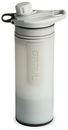 Grayl GeoPress Water Purifier Bottle - Peak White