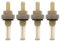 Confezione da 4 filtri di ricambio per serbatoio del carburante, adatti per motori Honda GX160, GX200, GX240, GX270, GX340, GX390