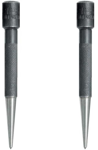 Eclipse Professional Tools Spear & Jackson 3.2mm x 100mm (4inch) Centre Punch (Pack of 2)