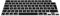 kwmobile Silikon Tastaturschutz AZERTY (Frankreich, Belgien) kompatibel mit Apple MacBook Air 15 M3 2024 A3114 - in Schwarz