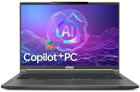 MSI Creator A16 AI+ A3HVFG-252IT, Notebook, 16 16:10 QHD+ 240Hz,AMD Ryzen AI 9 HX 370, RTX 4060, GDDR6 8GB, SSD 1TB PCIe4, LPDDR5x 32GB 7500Mhz, WiFi 7, 99Whr, Win 11Pro, [Layout e Garanzia ITA]