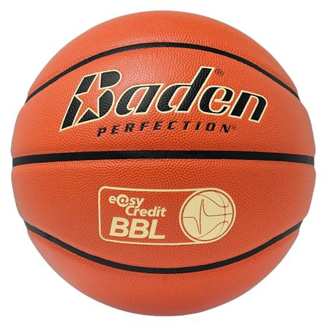 Baden Elite Pro - Spielball der Deutschen Basketball Bundesliga - easyCredit BBL Basketball, 7, orange