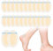 ZUOQIANG 24 Pièces Pansement Ampoule Pied, Invisibles Pansement Hydrocolloïde, Pansements Ampoules pour Prévention et Soin des au Pied, Orteil et Talon