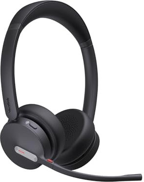 Yealink BH70 Bluetooth Wireless Stereo Headset Teams USB-C&A, Microsoft Teams Certified, 3-Mic Noise Cancellation, 35 HoursTalkTime, Bluetooth 5