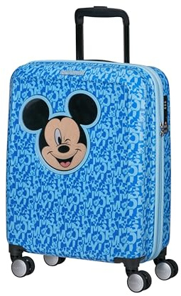 American Tourister FUNLIGHT DISNEY MICKEY LENTICULAR BLUE SPIN. 55/20 DISNEY