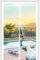 HOWIN Zanzariera Magnetica, Tenda Zanzariera Porta Finestra 100x240CM, Zanzariere Magnetiche Per Porte Finestre (Bianco)