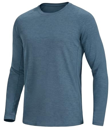 Pioneer Camp Herren Langarmshirt Sport T-Shirt Atmungsaktiv Trainingsshirt für Gym, Running, Outdoor Workout