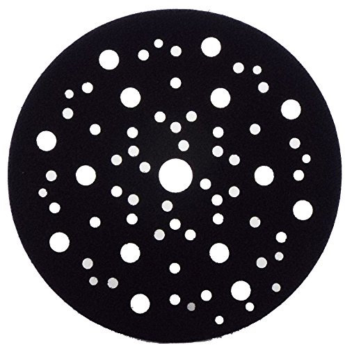 Mirka 8295610111 Backing Pad Hook'N'Loop HookIt Saver 150mm 6 67H Vacuum Sanding Pads Saver This pad saver for backing pads has a 3 mm protective interface