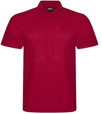 PRORTX Mens Pro Pique Polo Shirt (XL) (Red)