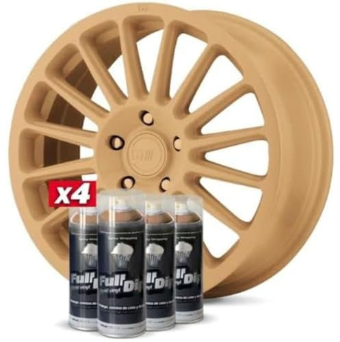 FULL DIP Packs Llantas Medianas (DE 17 A 19) Colores SOLIDOS (Beige Militar)