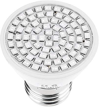 GOTOTOP LED Grow Light E27 36W LED Vollspektrum Pflanzenlampen Lila Pflanzenlicht mit 36 LED für Gewächshäusern,Innengärten, Blumen, Gemüse, Obst