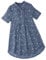 Xmiral Bluse Damen Blumen Gedruckt Langarm/Kurzarm Oberteile T-Shirt Falten Knopf T-Shirt Beil鋟fig Rundhals Pullover Jumper(d Himmelblau,XL)