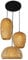 Main En Bambou Naturel Lustre Tissage Vintage Luminaire Suspendu Rotin Tissé Créations De Fées Créatives Réglable E27 Lumiere Plafond Restaurant Salon Chambre Rétro Vague Suspensions Lamp (3 heads)