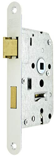 NEMEF 1200 Serie Innentürschloss Klavierschloss SL56 DM50 1266/4 Lackiert LS/RS (inkl. Verschlussplatte)