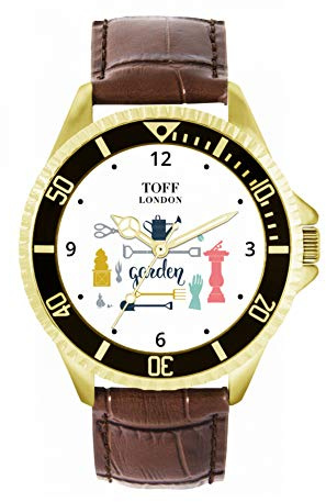 Toff London Garden Herren Armbanduhr 42mm Gehäuse Custom Design