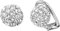 Traveller Ohrclip - Damen - platiniert - Crystal - 157421