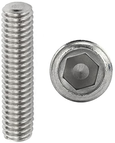 FASTON® Gewindestifte mit Innensechskant und Kegelkuppe M3x30 mm Edelstahl A2 V2A (100 Stück) DIN 913 (ISO 4026) Madenschrauben Gewindeschrauben Maden-Schrauben