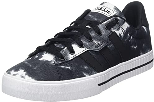 adidas Herren Daily 3.0 Lifestyle Skateboarding Suede Shoes, Core Black / Core Black / Grey Five, 44 EU