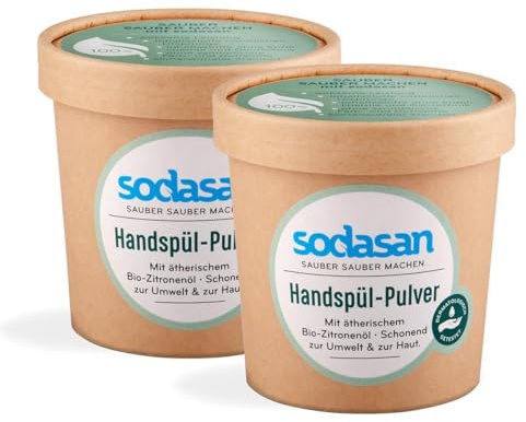 SODASAN Handspül-Pulver, 250g (2er Pack)
