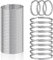 Silberne Schlüsselringe, Augshy 60 Stück Runde Schlüsselringe 28mm Edelstahl Schlüsselringe DIY Schlüsselanhänger Zubehör Metalle Ringe für Schlüssel und Handwerk