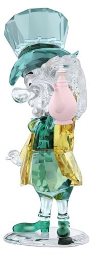 Swarovski Alice in Wonderland Hutmacher, Detailverliebte Figur in Mehrfarbigem Kristall