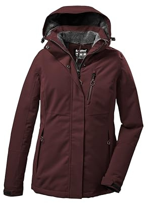 Killtec Damen Outdoorjacke Funktionsjacke mit abzippbarer Kapuze KOW 140 WMN Jckt wasserdicht, Winddicht, atmungsaktiv