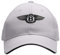 Auto-Baseballkappe,für Bentley Bentayga EWB Bentayga Brooklands Arnage R T I Azure Car Männer Frauen Verstellbare Baseball Cap Mütze Casual Sport Cap Outdoor Sonnenmütze,White