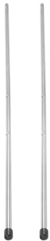 TOYANDONA 2 Stück Tischfußballstange Tischfußball-Ersatzstange 52 5 cm 20 63 Zoll Desktop-Fußballstange Tischfußballstangenstange Metall-Bedienstange Tischfußballmaschinenzubehör