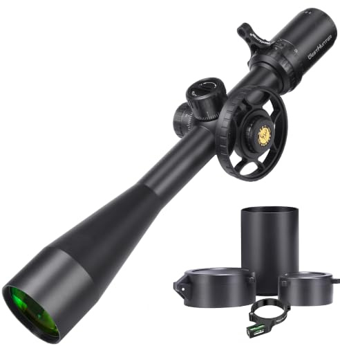 WestHunter Optics TD-S 10-40x50 SFIR Mirino Telescopico da Caccia di Precisione, Illuminazione Rossa, Secondo Piano Focale 30 mm, Tattico, Mirino per Tiro a Lunga Distanza con Incremento di 1/10 MIL