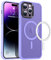 Miyonsin for iPhone 11 Pro Case, Translucent Matte Classic Hybrid Case Compatible with MagSafe, Shockproof Military-Grade Protection, Women Men Girl Protective Case Cover for iPhone 11 Pro, Lilac