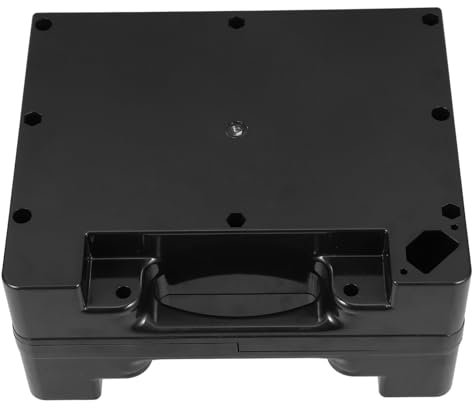 KOMBIUDA Electric Wheelchair Supply 24V 12AH Battery Box Two Battery Carrier Case Robust Long-Lasting