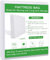 Dntorx Double Size Mattress Bag for Moving and Storage, Waterproof Plastic Mattress Protector 2.76 Mil Heavy Duty Mattress Cover for Moving Double Size – 255 X 150 X 30cm