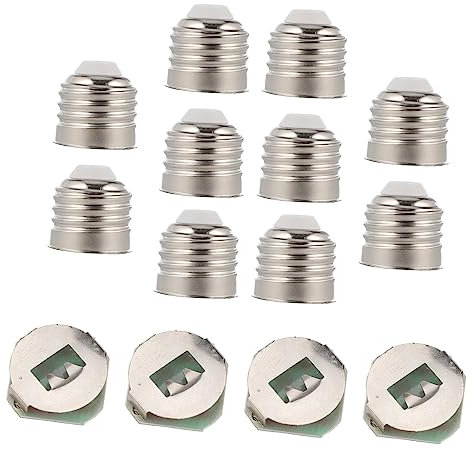 Garneck Kit De Accesorios Para Bombillas Bases y Tapas De Lámpara Para Reparación