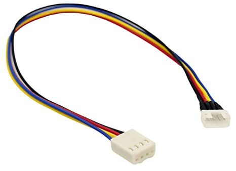 Xbiez PWM GPU Fan Cable, Mini 4 Pin to Standard 4 Pin Extension Converter, Graphics Card Fan Cable