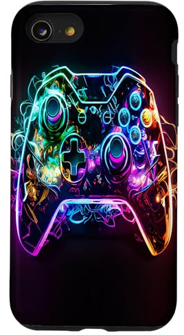 Awesome Video Game Controller for Gamer Boys Men Gaming Case for iPhone SE (2020) / 7 / 8