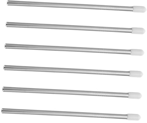 BESTOYARD 6pcs Stainless Steel Dishwasher Drainer Rack Bottle Holder Rods for Water Cup Drying Insert Sticks Convenient Drainer Bottle Holder for Dishwasher