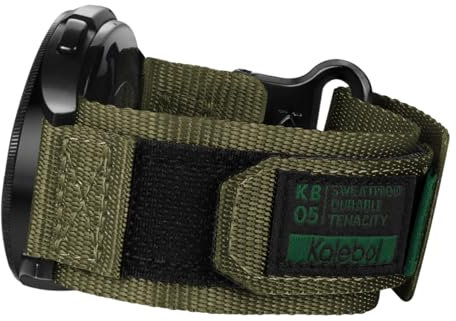 MroTech Kompatible mit Huawei Watch GT4/GT2/GT3 46mm/3Pro/2Pro/GT 2 46mm Armband Sport Nylon Klettverschluss Ersatzarmband für Galaxy Watch3 45mm/Galaxy 46mm SM-R800/Gear S3 Armband 22mm,Olivgrün
