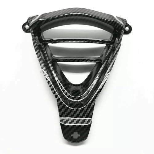 WGGYGMD Carbon Fiber Obere Center Nose Ram Verkleidung Fit für Daytona 675/R 2009-12 Ersatzteile