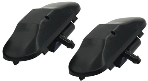 Kalunfex 2 Pcs Beheizte Scheibenwaschdüsen für Golf Beetle P-s-at T-gu-an 5M0955986C Scheibenwischer-Waschdüse 2KD955986