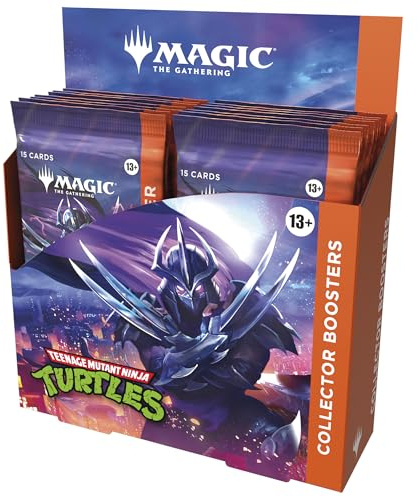 Magic: The Gathering | Teenage Mutant Ninja Turtles - Collector Booster Box | 12 Packs | Collectible Trading Card Game