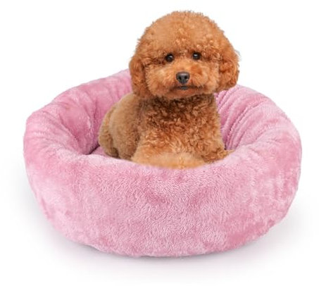 PETCUTE Duveteux Lit pour Chat paniers pour Chiens Chaud lit nid de Chat Doux Couchage pour Chat câlin pour l'hiver S
