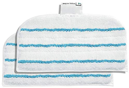 BLUELIRR Lot de 2 Lingettes Microfibres de Rechange les Balais Vapeur pour Black+Decker Alternative à FSMP20