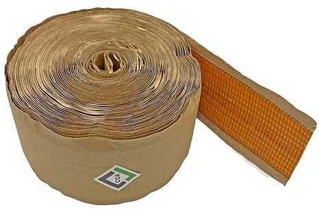 CCA Rouleau de ruban adhésif pour moquette - Coutures rouges - 20 m