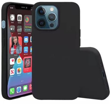 Gadgets Mafia Case For iPhone 13 Pro Max Case Triple Layer Hybrid Anti fingerprint Protective Hard Case Shockproof Drop Protection Case Cover Black