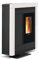 La Nordica-Extraflame Souvenir Plus Steel 5.0 Pellet Heating Stove Weiß 3,3-10,0 kW 287 m³ 120 sqm